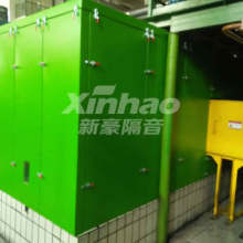  上海南平金属制品厂 主营 工业消声器 隔声罩